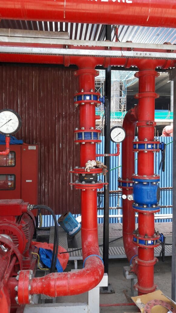 Rubber Expansion Joint in Pump Room Alternative View